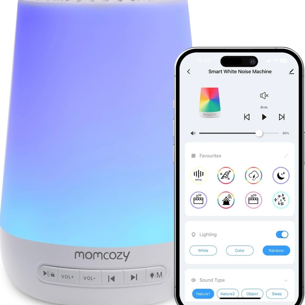 Baby Sound Machine, Momcozy White Noise Machine